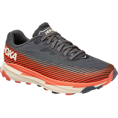 Zapatillas Hoka Torrent 2 W Gris/Coral