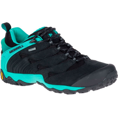 Zapatillas Merrell Chameleon 7 GTX W Negro/Aguamarina