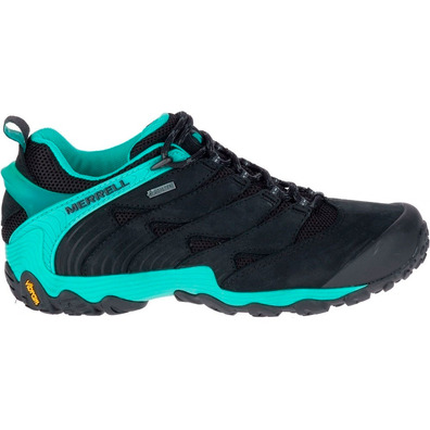 Zapatillas Merrell Chameleon 7 GTX W Negro/Aguamarina