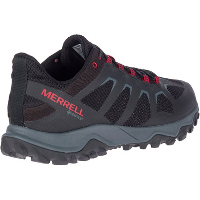 Zapatillas Merrell Fiery GTX Negro/Rojo