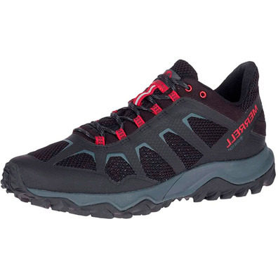 Zapatillas Merrell Fiery GTX Negro/Rojo