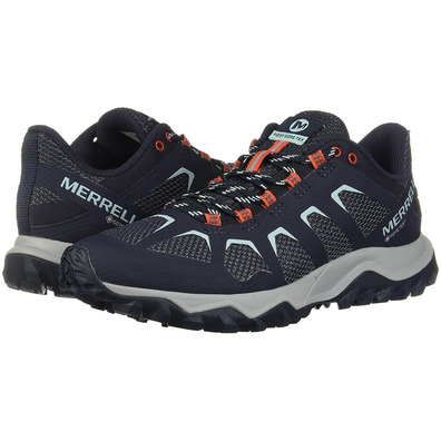 Zapatillas Merrell Fiery GTX W Azul/Coral