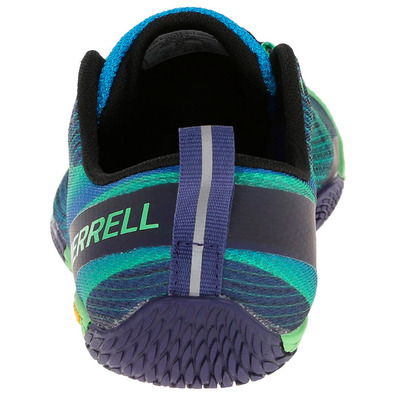 Zapatillas Merrell Vapor Glove 2 Verde/Negro/Azul