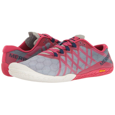 Zapatillas Merrell Vapor Glove 3 W Fucsia/Gris/Blanco