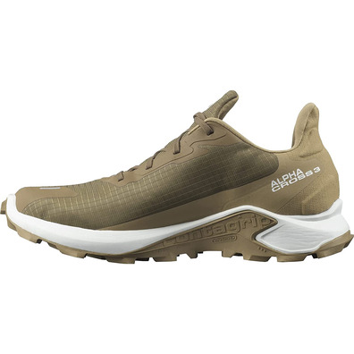 Zapatillas Salomon Alphacross 3 GTX Marrón/Beige