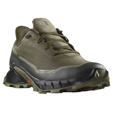 Zapatillas Salomon Alphacross 5 GTX Verde Oliva