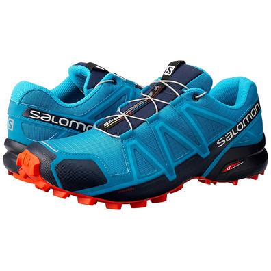 Zapatillas Salomon Speedcross 4 Azul/Marino/Naranja