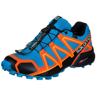 Zapatillas Salomon Speedcross 4 GTX Azul/Naranja/Negro