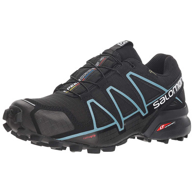 Zapatillas Salomon Speedcross 4 GTX W Negro/Turquesa