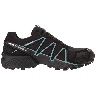 Zapatillas Salomon Speedcross 4 GTX W Negro/Turquesa