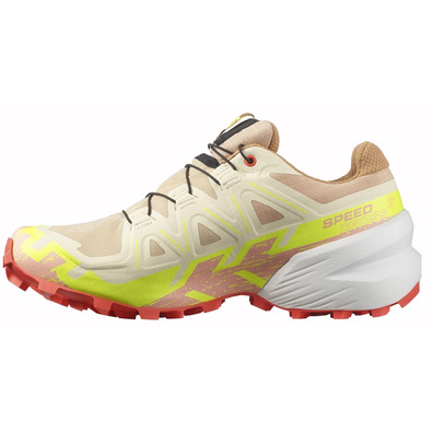 Zapatillas Salomon Speedcross 6 GTX W Beige/Amarillo