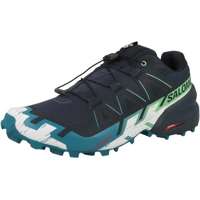 Zapatillas Salomon Speedcross 6 Marino/Verde