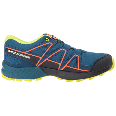 Zapatillas Salomon Speedcross CSWP Aguamarina/Naranja