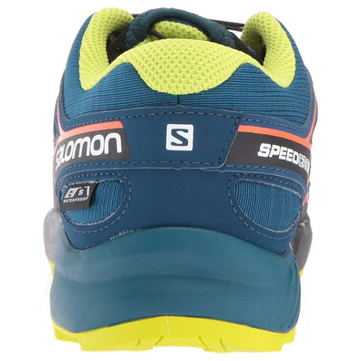 Zapatillas Salomon Speedcross CSWP Aguamarina/Naranja