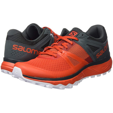 Zapatillas Salomon Trailster Cherry Naranja/Gris