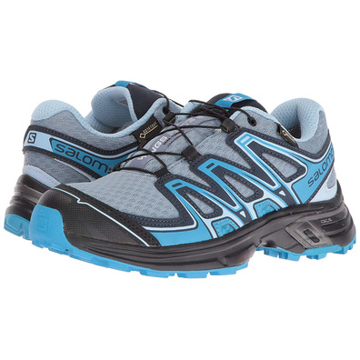 Zapatillas Salomon Wings Flyte 2 GTX W Gris/Negro/Azul