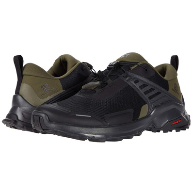 Zapatillas Salomon X Raise Negro/Kaki