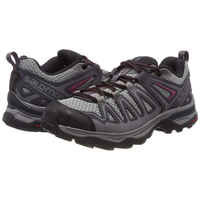 Zapatillas Salomon X Ultra 3 Prime W Gris/Fucsia