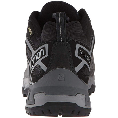 Zapatillas Salomon X Ultra 3 Wide GTX Negro/Gris