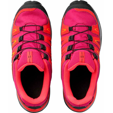 Zapatillas Salomon X Ultra GTX J Fucsia/Rojo