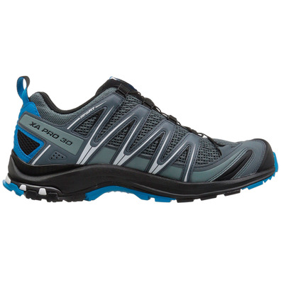 Zapatillas Salomon XA PRO 3D Acero/Negro/Azul