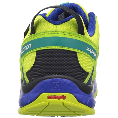 Zapatillas Salomon XA PRO 3D CSWP J Lima/Azul