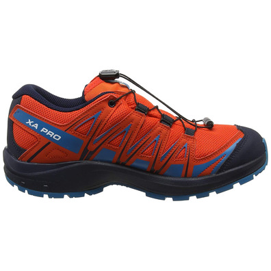 Zapatillas Salomon XA PRO 3D CSWP J Naranja/Azul