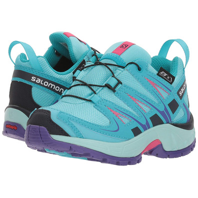 Zapatillas Salomon XA Pro 3D CSWP K Turquesa/Fucsia