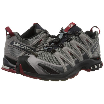 Zapatillas Salomon XA PRO 3D Gris/Granate