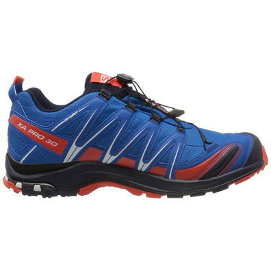 Zapatillas Salomon XA PRO 3D GTX Azul/Rojo