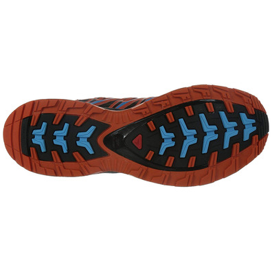 Zapatillas Salomon XA PRO 3D GTX Negro/Naranja/Azul