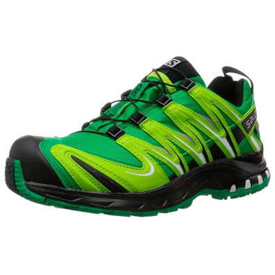 Zapatillas Salomon XA PRO 3D GTX Verde/Negro/Lima