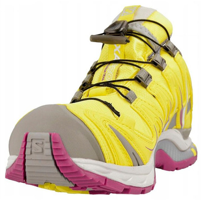 Zapatillas Salomon XA PRO 3D GTX W Amarillo/Gris/Malva