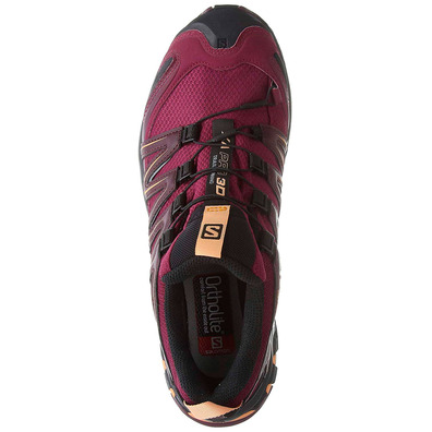 Zapatillas Salomon XA PRO 3D GTX W Granate/Coral