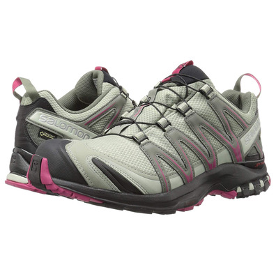 Zapatillas Salomon XA PRO 3D GTX W Gris/Fucsia/Negro