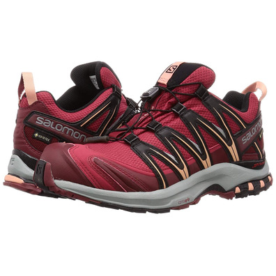 Zapatillas Salomon XA Pro 3D GTX W Rojo/Coral/Negro