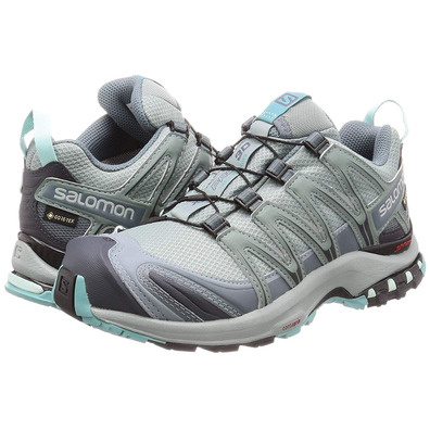 Zapatillas Salomon XA Pro 3D GTX W Turquesa/Gris