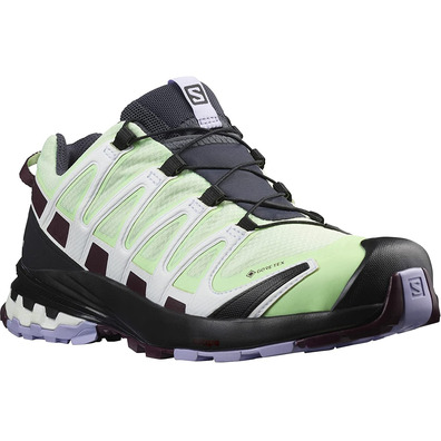 Zapatillas Salomon XA PRO 3D V8 GTX W Verde/Violeta