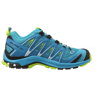 Zapatillas Salomon XA Pro 3D W Aguamarina/Azul/Lima