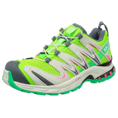 Zapatillas Salomon XA PRO 3D W Verde/Gris/Rosa