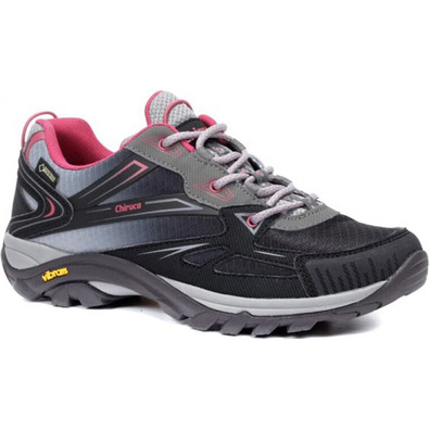 Zapato Chiruca Aruba 03 Goretex Negro/Gris/Fucsia