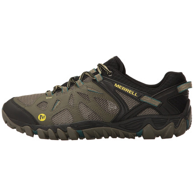 Zapatillas Merrell Allout Blaze Aero Sport Verde Oliva/Negro