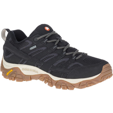 Zapato Merrell Moab 2 GTX W Negro/Blanco