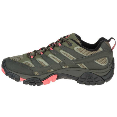 Zapato Merrell Moab 2 GTX W Oliva/Coral