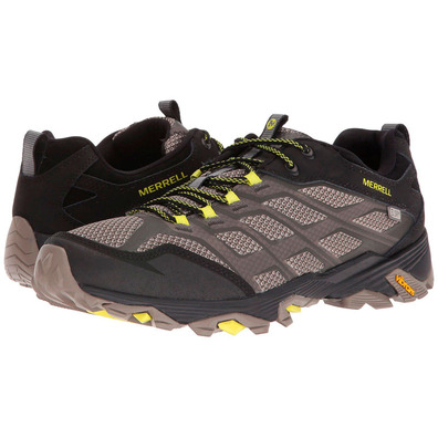 Zapato Merrell Moab Fst GTX Gris/Negro/Amarillo