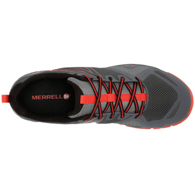 Zapato Merrell Mqm Flex Gris/Rojo