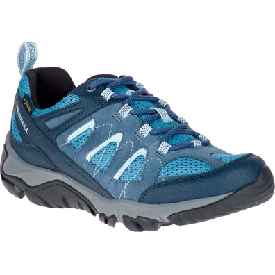 Zapatillas Merrell Outmost Vent GTX W Azul/Negro