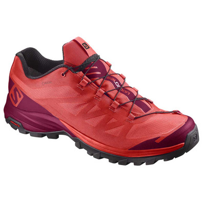 Zapato Salomon Outpath GTX W Rojo/Morado