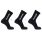 Calcetines Salomon Everyday Lite Crew Pack-3 Negro