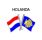 Pin Metal Bandera Holanda Camino Santiago